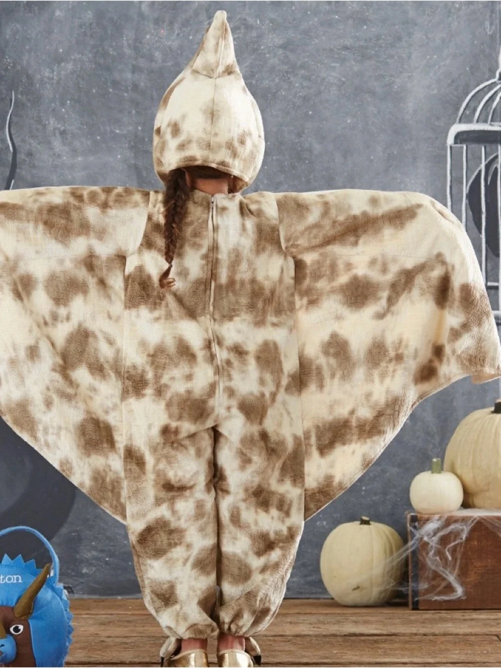 Pottery Barn Kids Pterodactyl Halloween Costume Two Piece